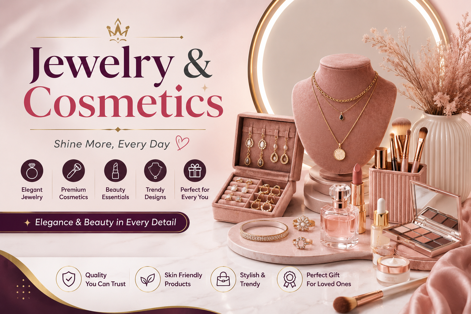 Jewelry & cosmetics