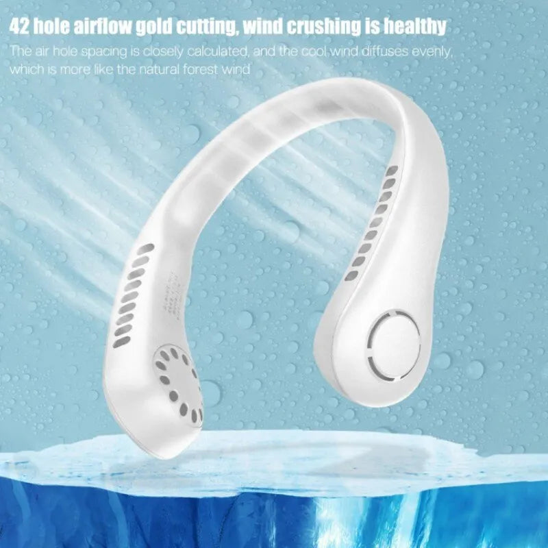bladeless Neck Fan for Indoor&Outdoor Use