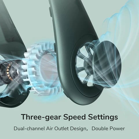 bladeless Neck Fan for Indoor&Outdoor Use